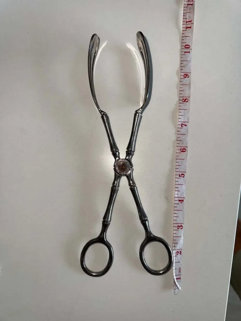 Vintage Silver Plated Made in Italy Salad Serving Utensil - ,